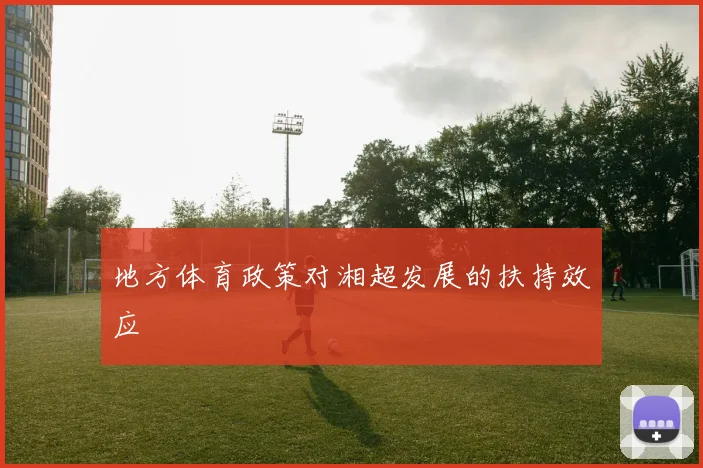 地方体育政策对湘超发展的扶持效应